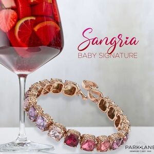 Park Lane Baby Signature “Sangria” Impression Bracelet! Gorgeous!! BNIB!!